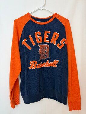 Men's Vintage Genuine Merchandise Detroit Tigers Crew Sweatshirt